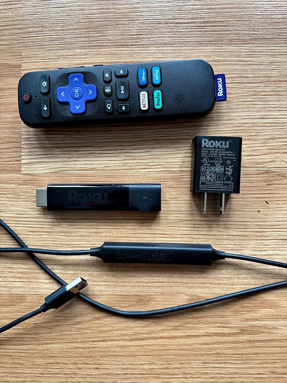 Roku Streaming Stick 4K with Remote, Black
